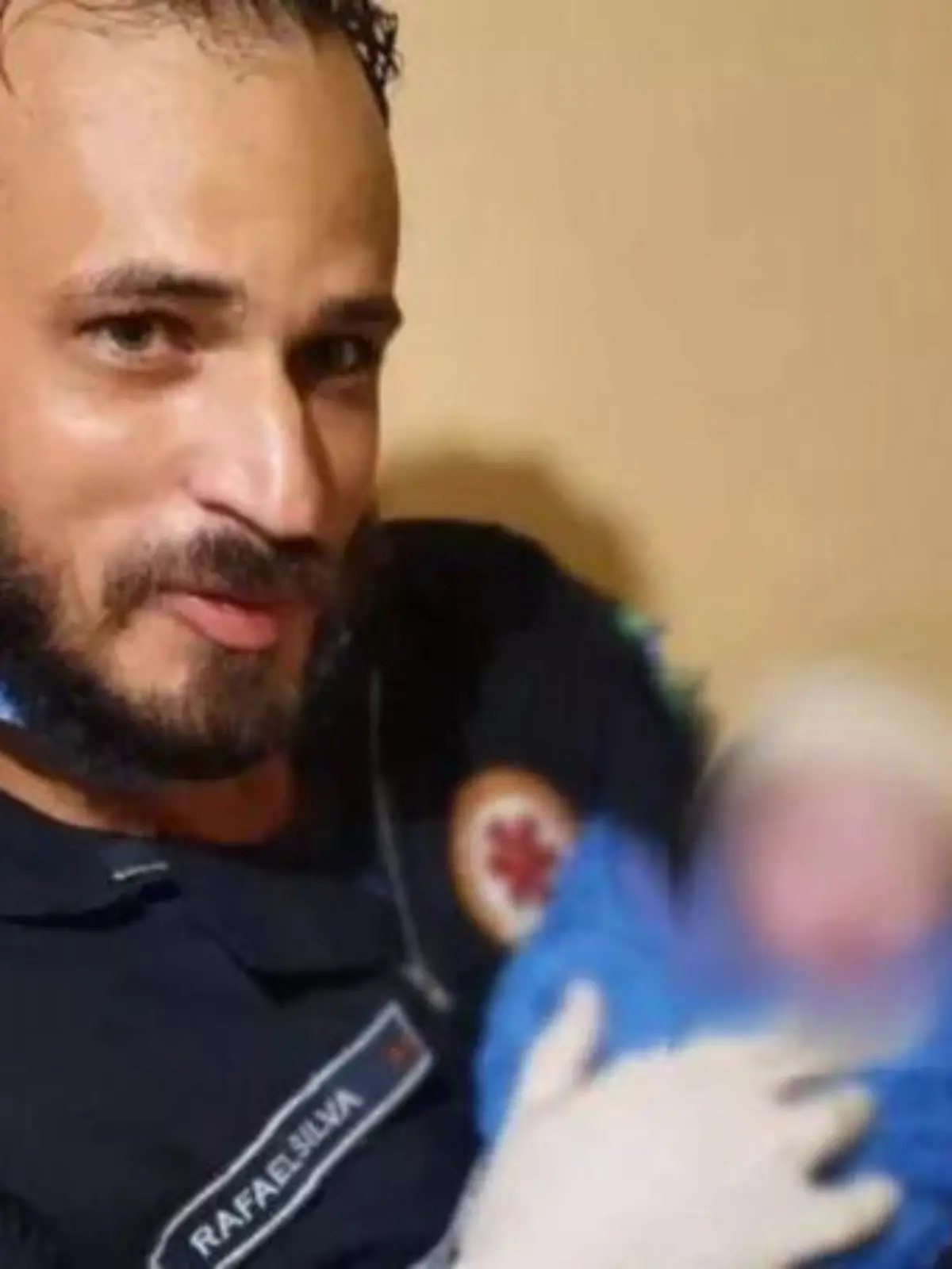 Brasilien Baby allein geboren