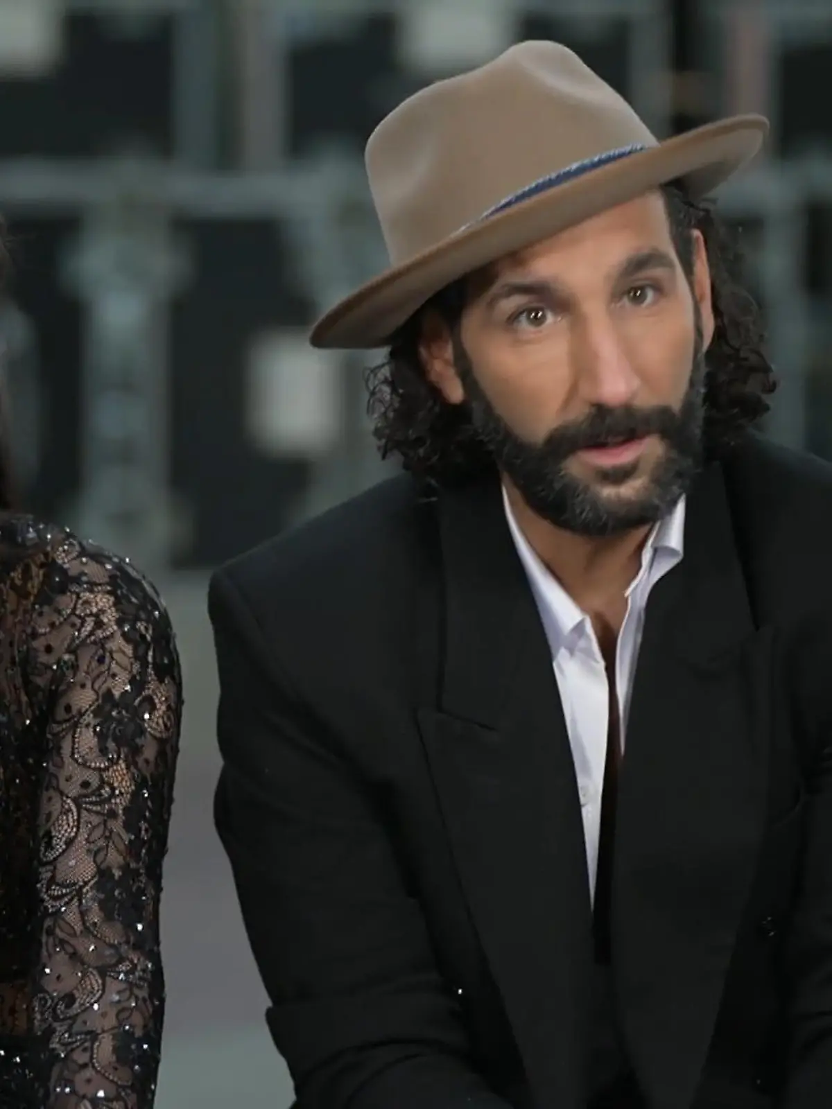 Amira Pocher und Massimo Sinató