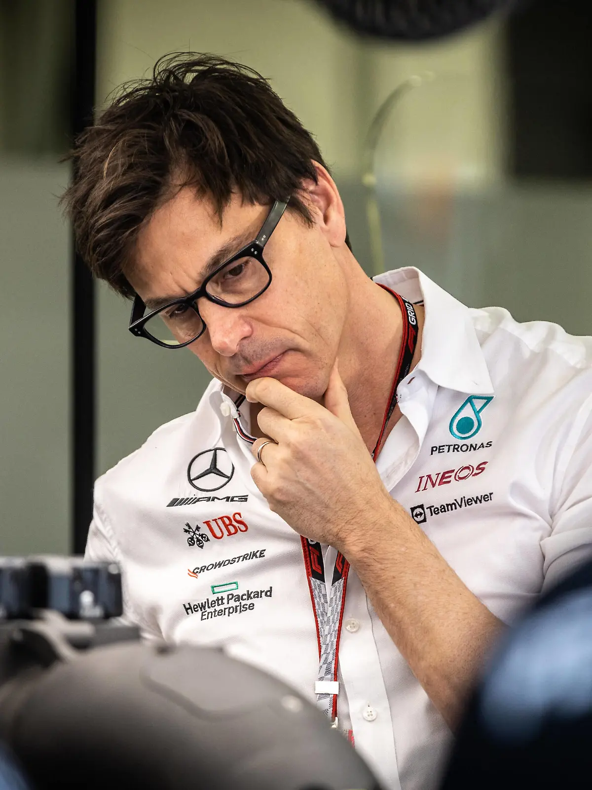 WOLFF Toto aut, Team Principal & CEO of Mercedes AMG F1 Team, portrait during the Formula 1 Aramco pre-season testing prior the 2022 FIA Formula One World Championship, WM, Weltmeisterschaft on the Bahrain International Circuit, from March 10 to 12, 2022 in Sakhir, Bahrain - F1- PRE-SEASON TESTING 2022 - BAHRAIN DPPI/Panoramic PUBLICATIONxNOTxINxFRAxITAxBEL DL-5634 