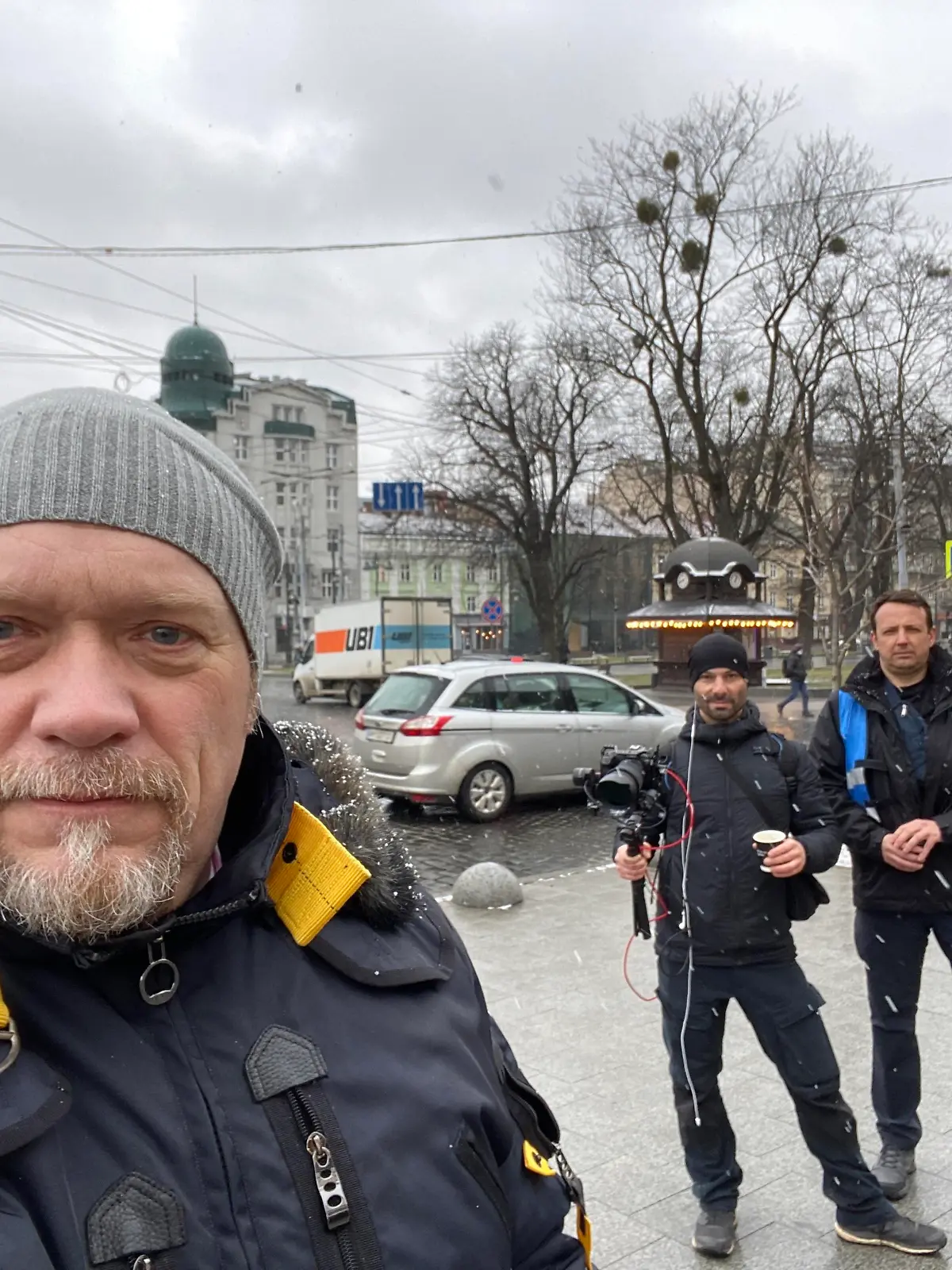 Unser RTL-Team in Lwiw.