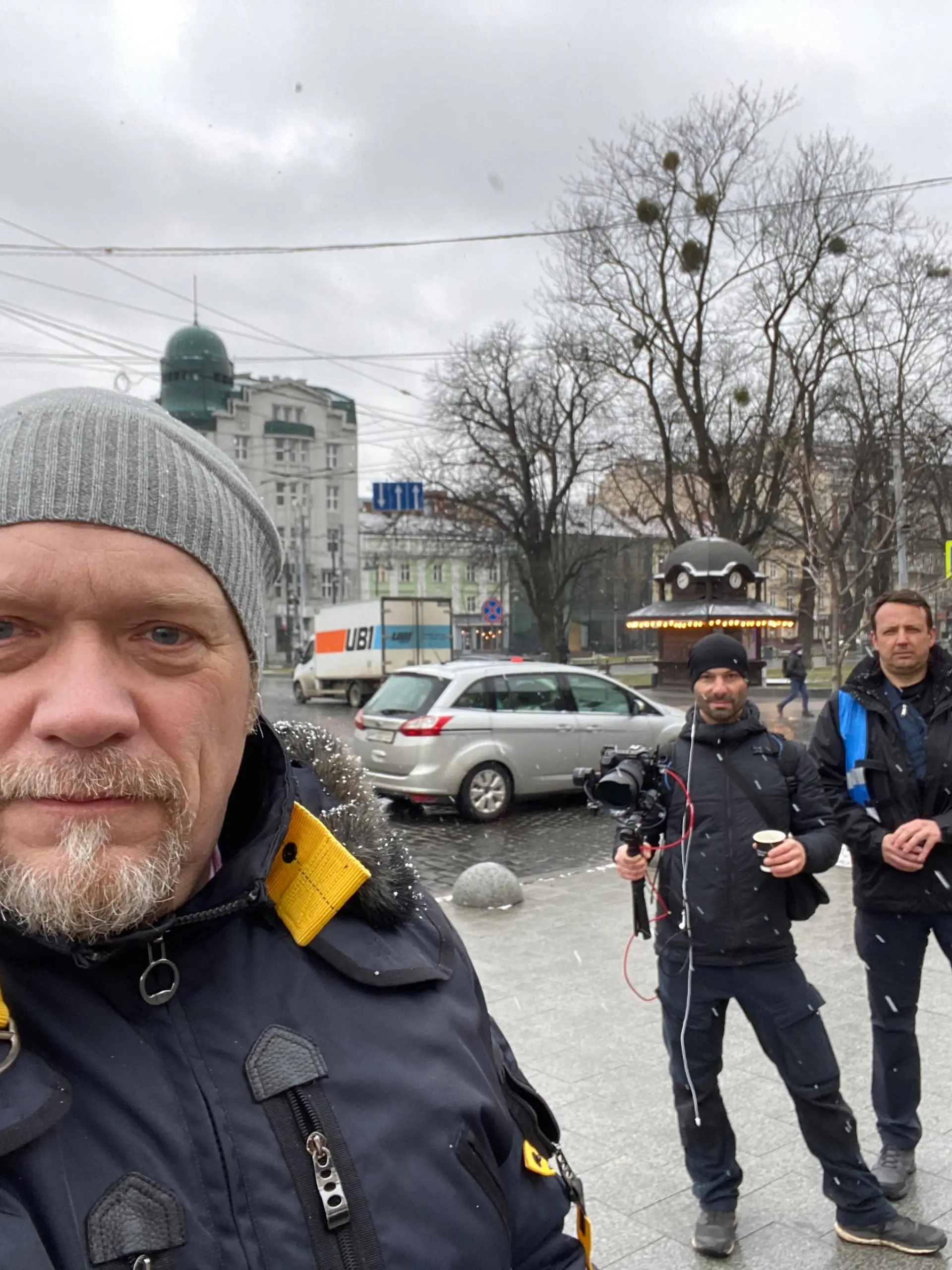 Unser RTL-Team in Lwiw.