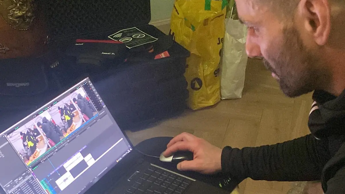 Journalisten-Alltag in der Ukraine.