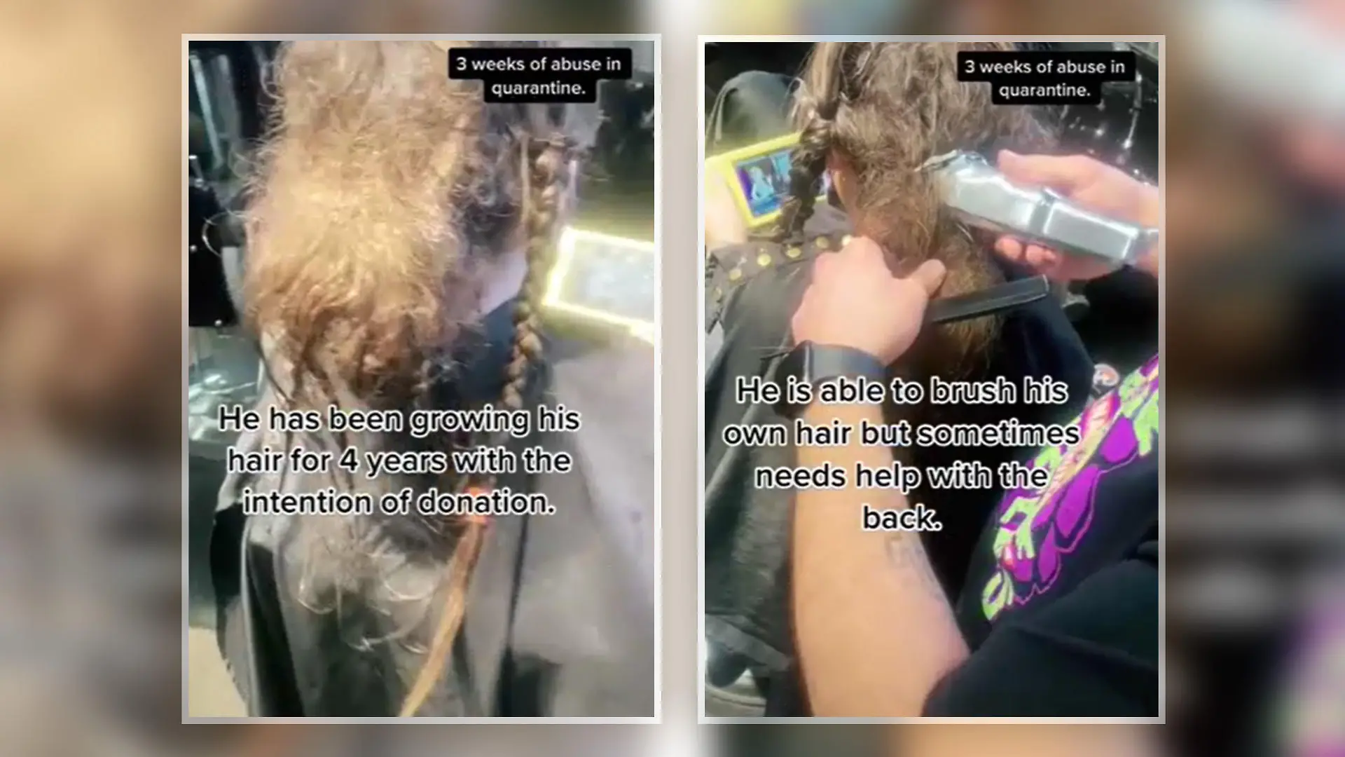 Die Großeltern des Schulkindes haben seine Haare verfilzen lassen, weil "Jungs keine langen Haare haben sollten".