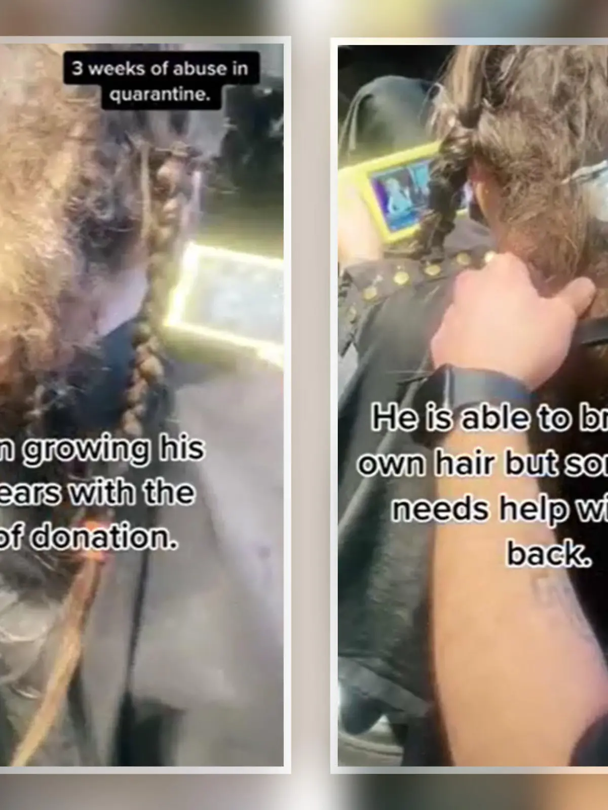 Die Großeltern des Schulkindes haben seine Haare verfilzen lassen, weil "Jungs keine langen Haare haben sollten".