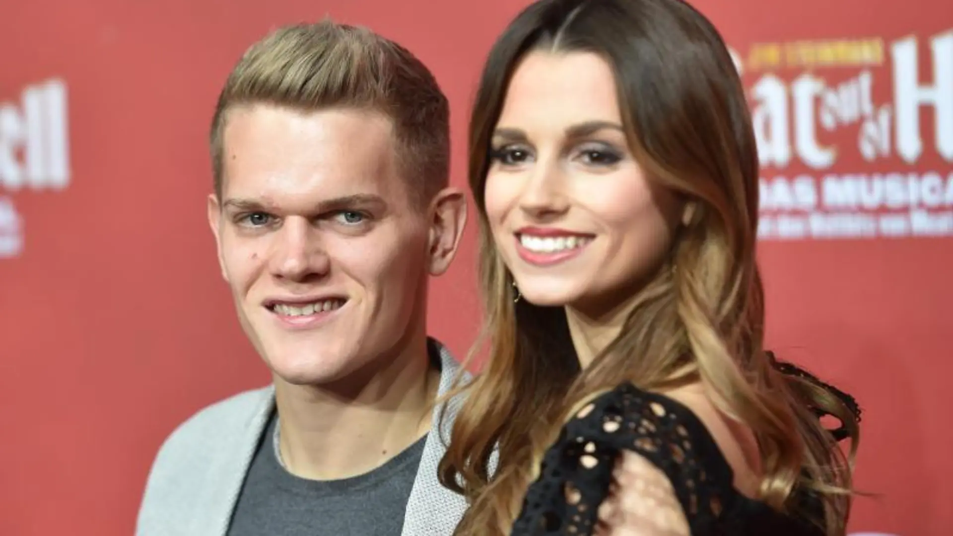Ginter mit seiner Frau Christina bei einer Musical-Premiere