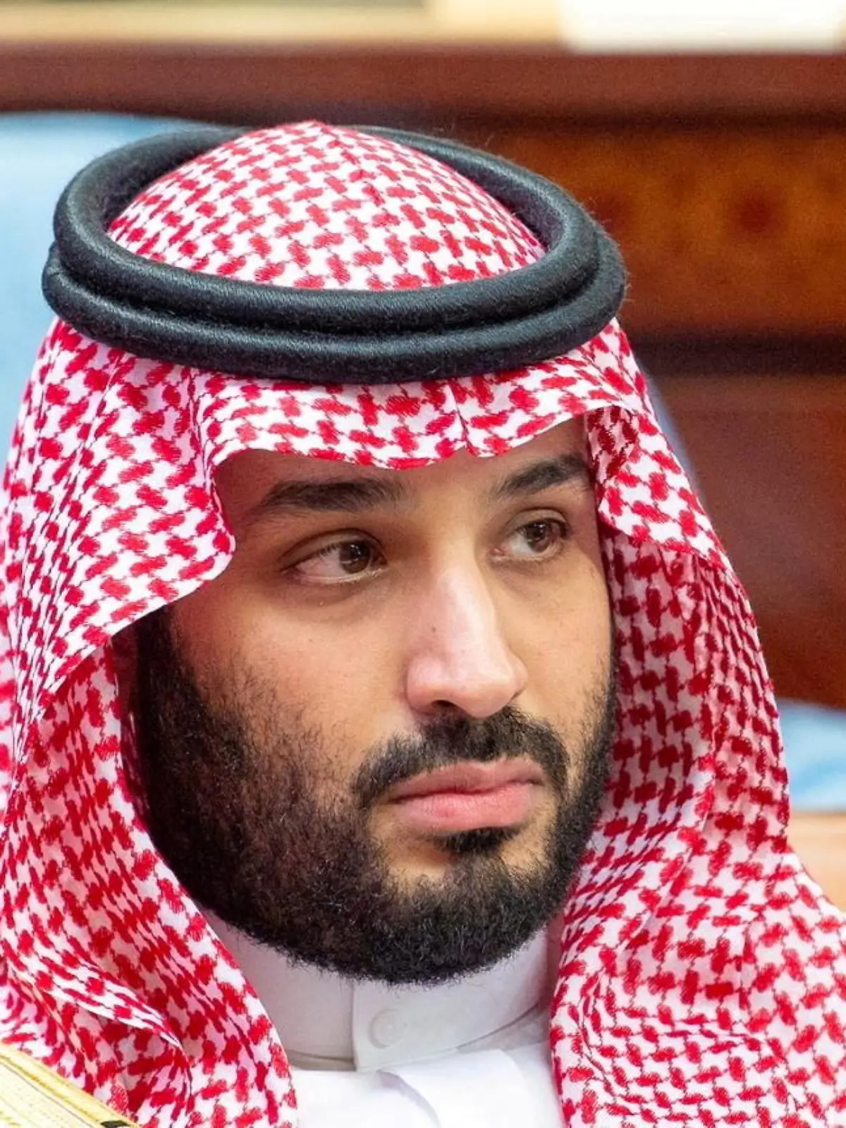 FILE PHOTO: Saudi Crown Prince Mohammed bin Salman attends a session of the Shura Council in Riyadh, Saudi Arabia, November 20, 2019. Bandar Algaloud/Courtesy of Saudi Royal Court/Handout via REUTERS/File Photo