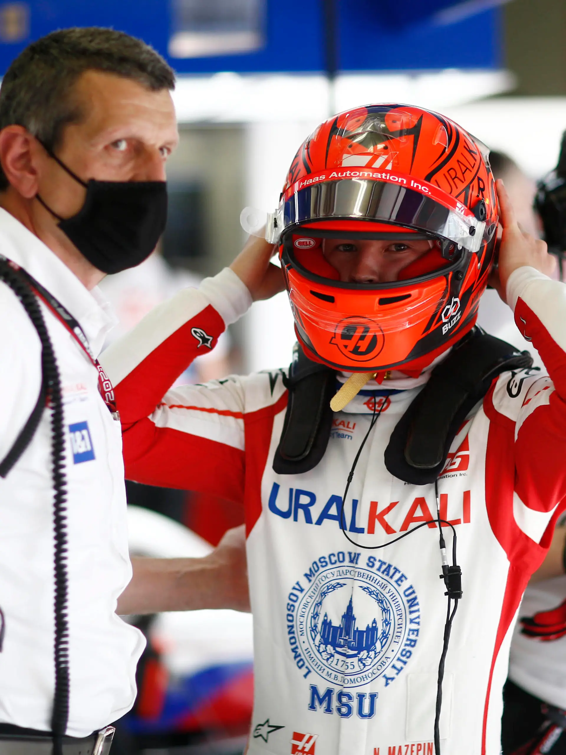 Günther Steiner, Nikita Mazepin