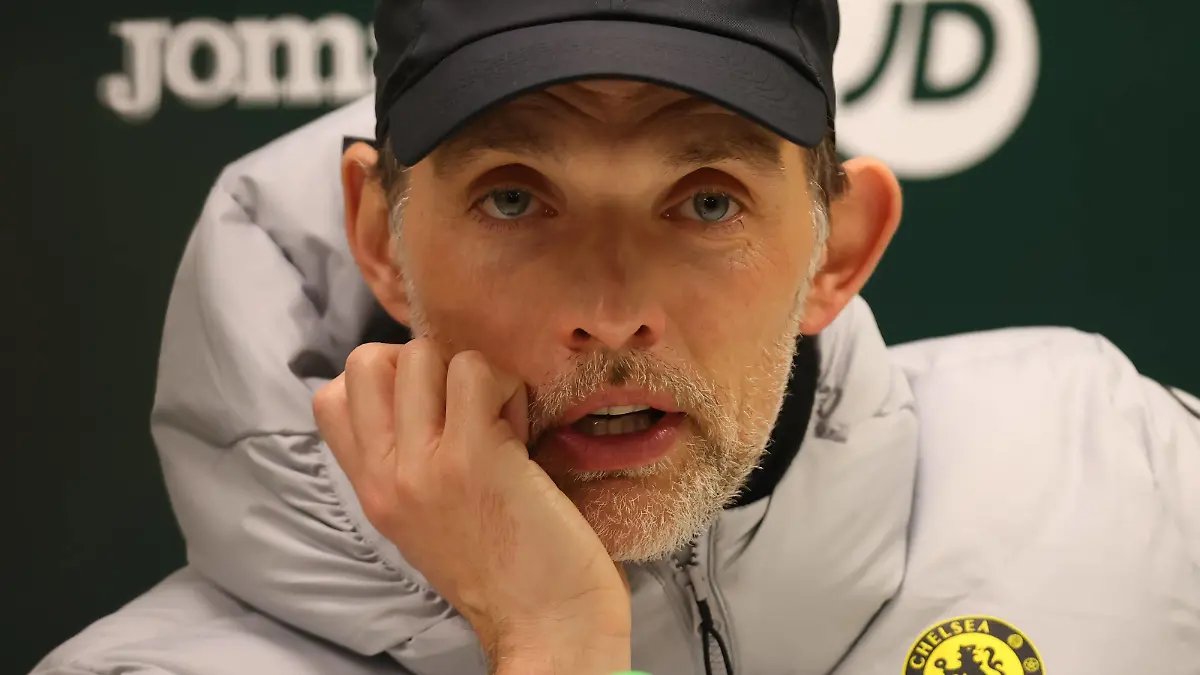  10th March 2022  Carrow Road, Norwich, Norforlk, England Premier League football, Norwich versus Chelsea: Chelsea Manager Thomas Tuchel during his press conference, PK, Pressekonferenz after the game PUBLICATIONxNOTxINxUK ActionPlus12369944 ShaunxBrooks