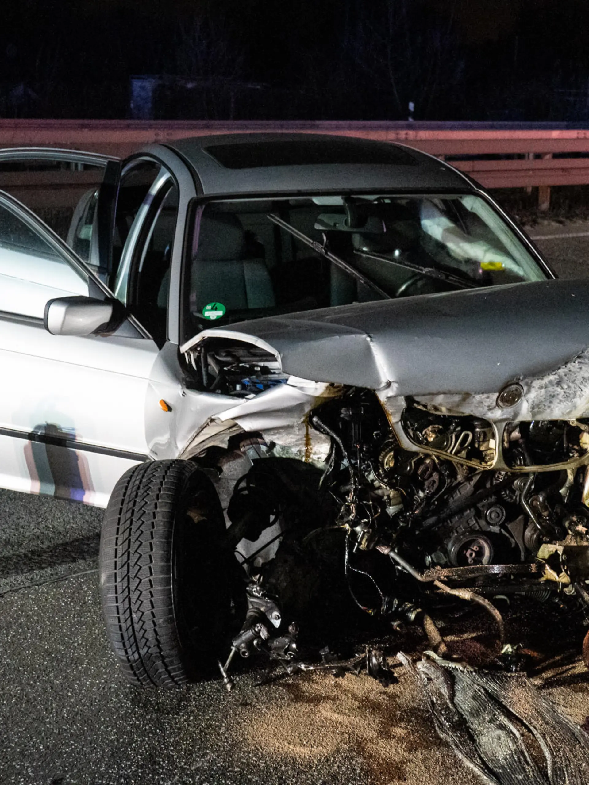 Die 28-Jährige Mutter und ihr 15 Monate alter Sohn hatten großes Glück im Unglück bei dem Unfall.