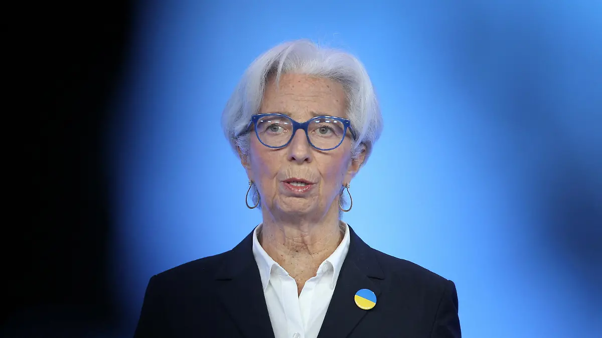 President of European Central Bank Christine Lagarde addresses a news conference following the meeting of the Governing Council's monetary in Frankfurt, Germany March 10, 2022. Daniel Roland/Pool via REUTERS