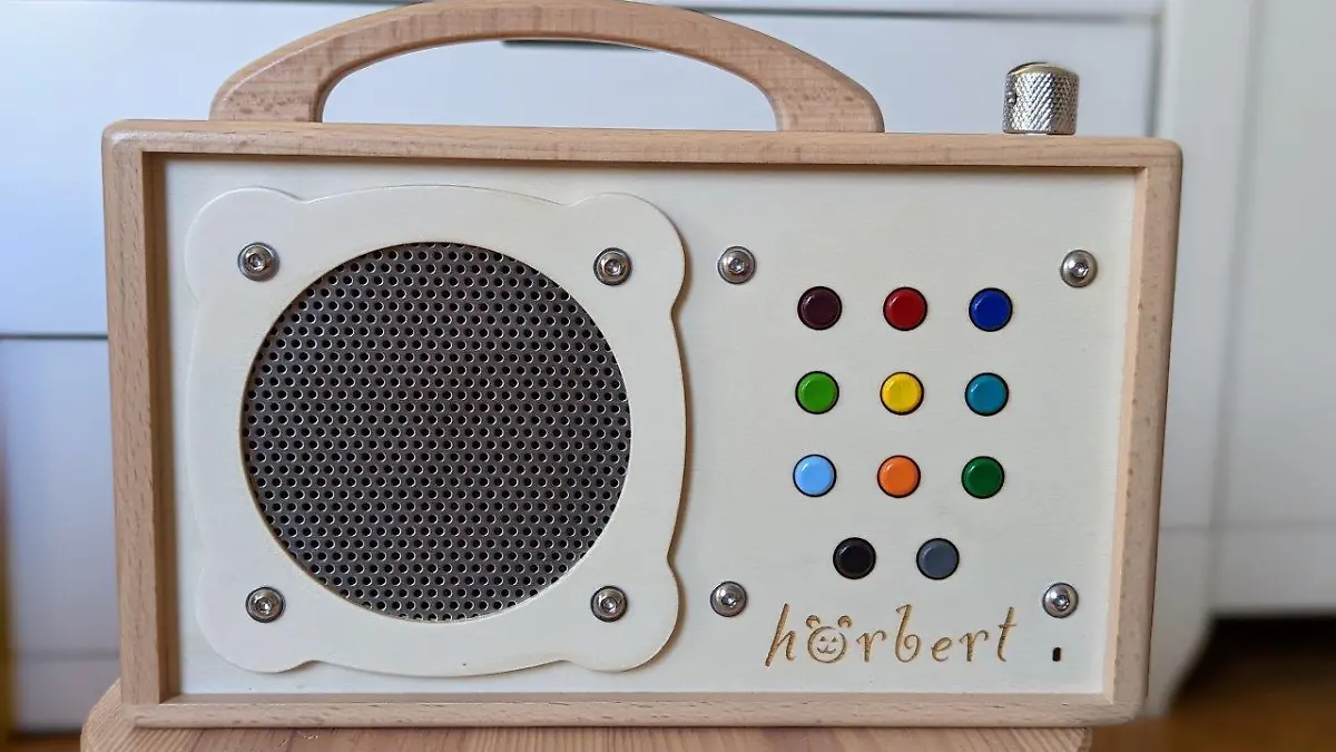 Musikspielbox für Kinder: Wir haben den Hörbert unter die Lupe genommen.