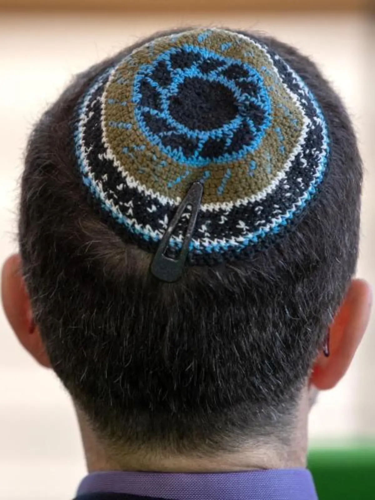 Mann mit Kippa