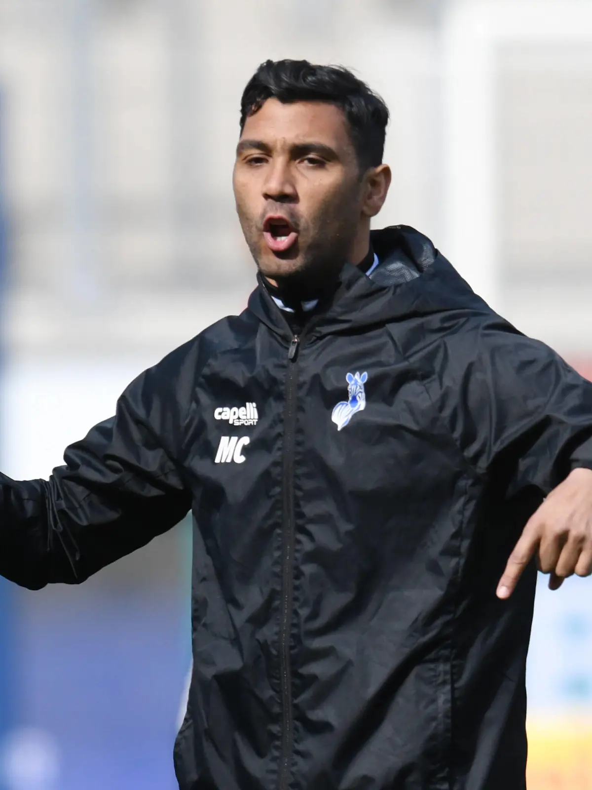  Co-Trainer Marvin Compper  MSV Duisburg  gibt Anweisungen. 20.03.2021, Fussball, 3. Liga, MSV Duisburg vs Tuerkguecue Muenchen DFL/DFB REGULATIONS PROHIBIT ANY USE OF PHOTOGRAPHS AS IMAGE SEQUENCES AND/OR QUASI-VIDEO 20.03.2021, Fussball, 3. Liga, MSV Duisburg vs Tuerkguecue Muenchen Duisburg *** Co coach Marvin Compper MSV Duisburg gives instructions 20 03 2021, Football, 3 Liga, MSV Duisburg vs Tuerkguecue Muenchen DFL DFB REGULATES PROHIBIT ANY USE OF PHOTOGRAPHS AS IMAGE SEQUENCES AND OR QUASI VIDEO 20 03 2021, Football, 3 Liga, MSV Duisburg vs Tuerkguecue Muenchen Duisburg Copyright: xThomasxThienelx/Eibner-Pressefotox EP_ttl