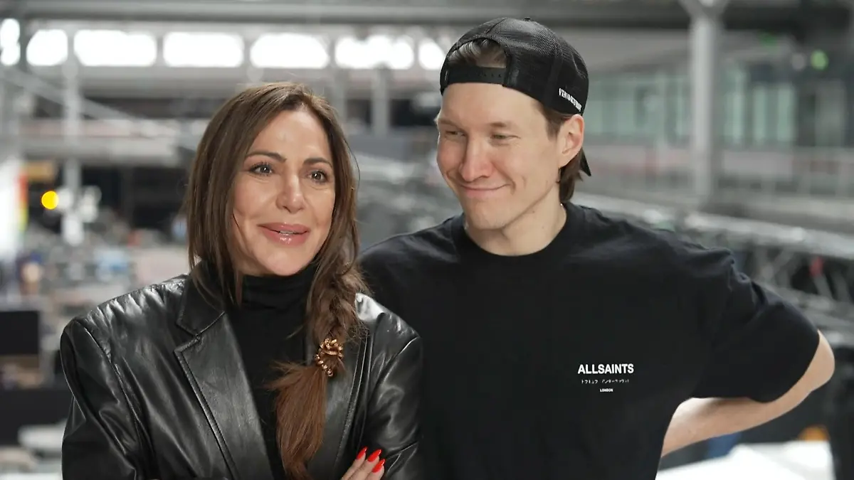 „Let’s Dance”-Kandidatin Simone Thomalla mit Profitänzer Evgeny Vinokurov