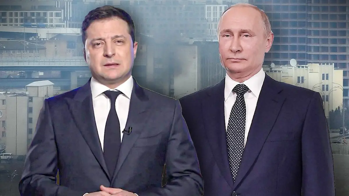GO WEB Putin Selenskyj Ukraine Krieg zerstrung Konflikt