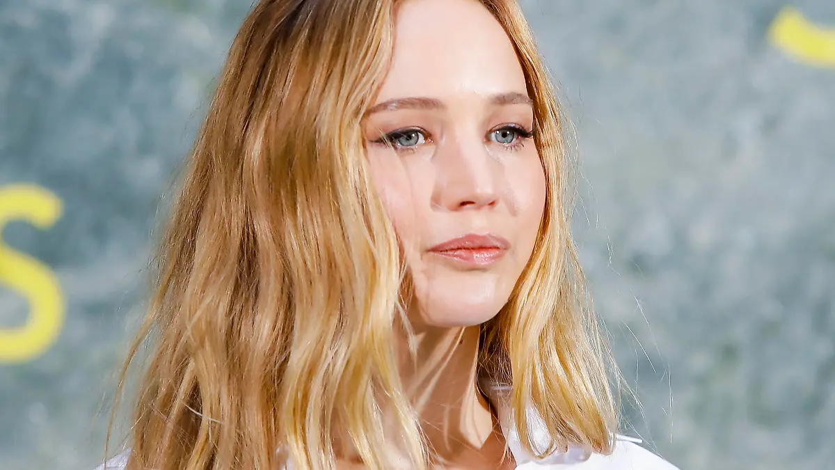 Jennifer Lawrence attends the No Hards feeling photocall at the Four Seasons hotel on the 14th of June of 2023 in Madrid, Spain. Photo by Archie Andrews/ABACAPRESS.COM