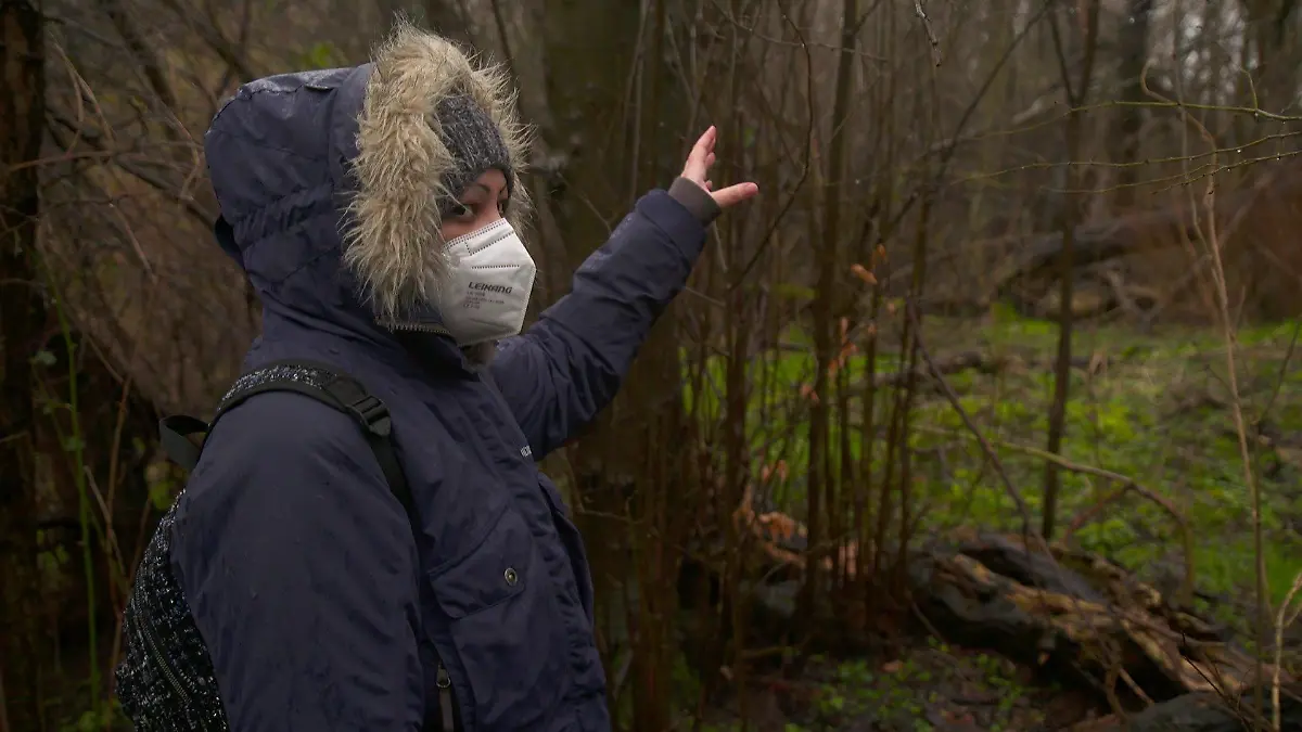 Dieser Wald war vier Wochen lang ihr Zuhause