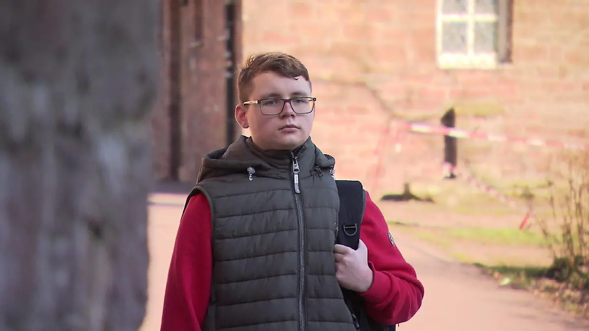 Weil Anton bereits in der Ukraine die deutsche Sprache gelernt hat, fällt ihm die Umgewöhnung zum deutschen Schulunterricht nicht ganz so schwer.