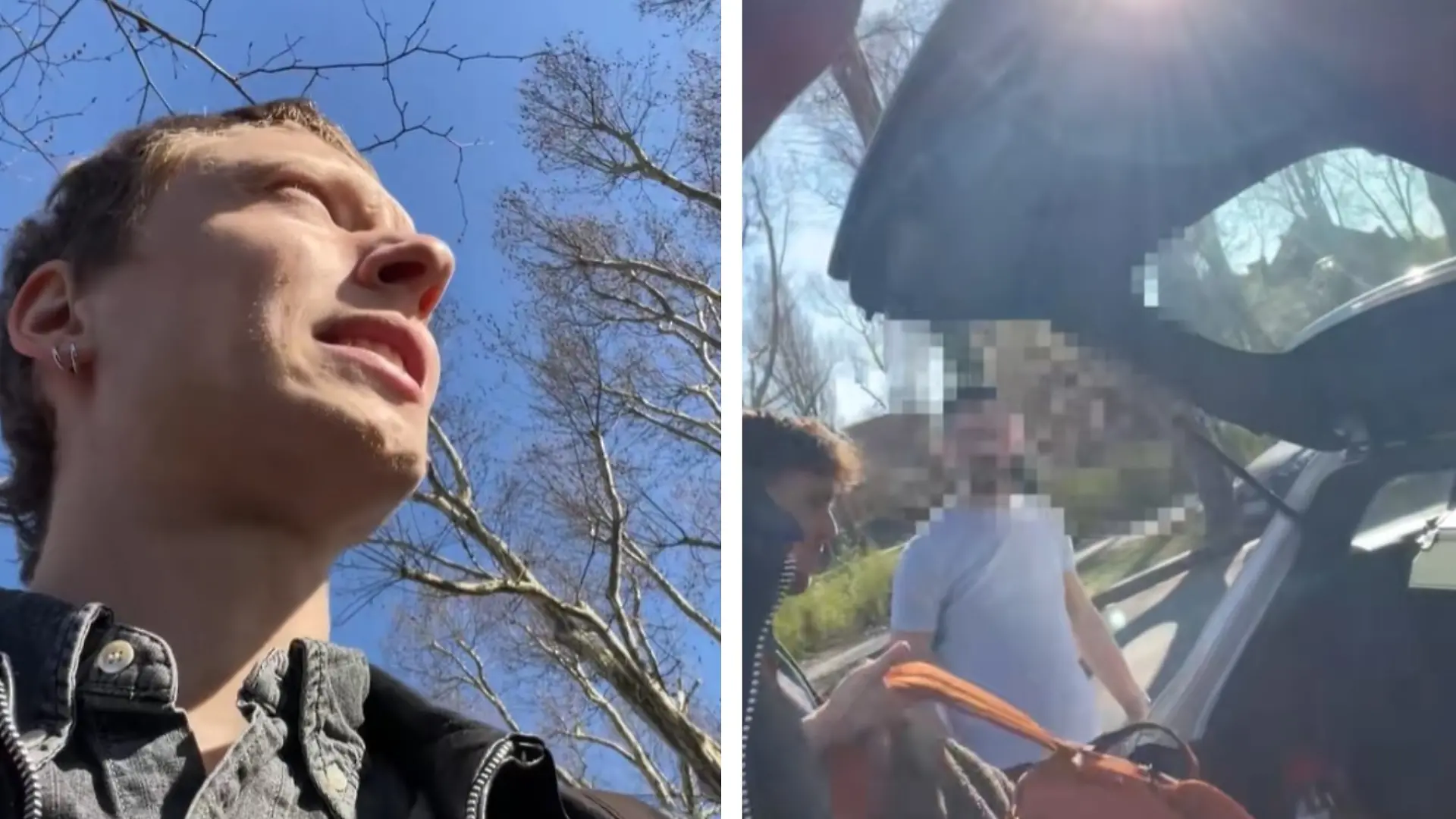 Ein Kuss auf der Rückbank und dann flogen sie raus: Schauspieler Basti Fährmann erhebt schwere Vorwürfe gegen einen Uber-Fahrer.