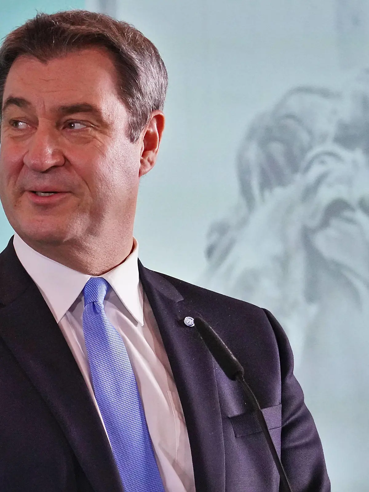  Markus Söder, Bayerischer Ministerpräsident, Parteivorsitzender der CSU Aufbruch22 - Klausur der CSU im Bundestag, Pressekonferenz am 3.2.2022 in Berlin Berlin Amplifier, Berlin Berlin GER