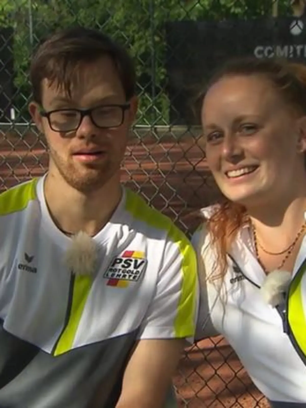 Julius und Marlene Dietrich treten als Tennis-Duo bei den Special Olympics 2023 in Berlin an.