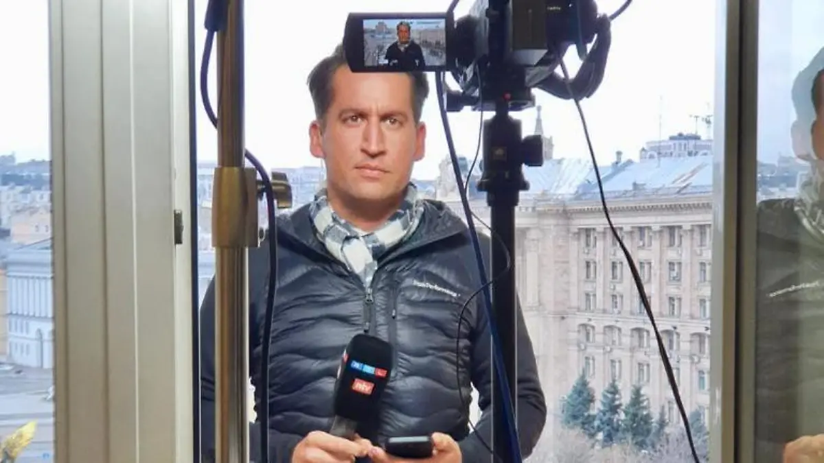 RTL-Reporter Stephan Richter berichtet über den Ukraine-Krieg.