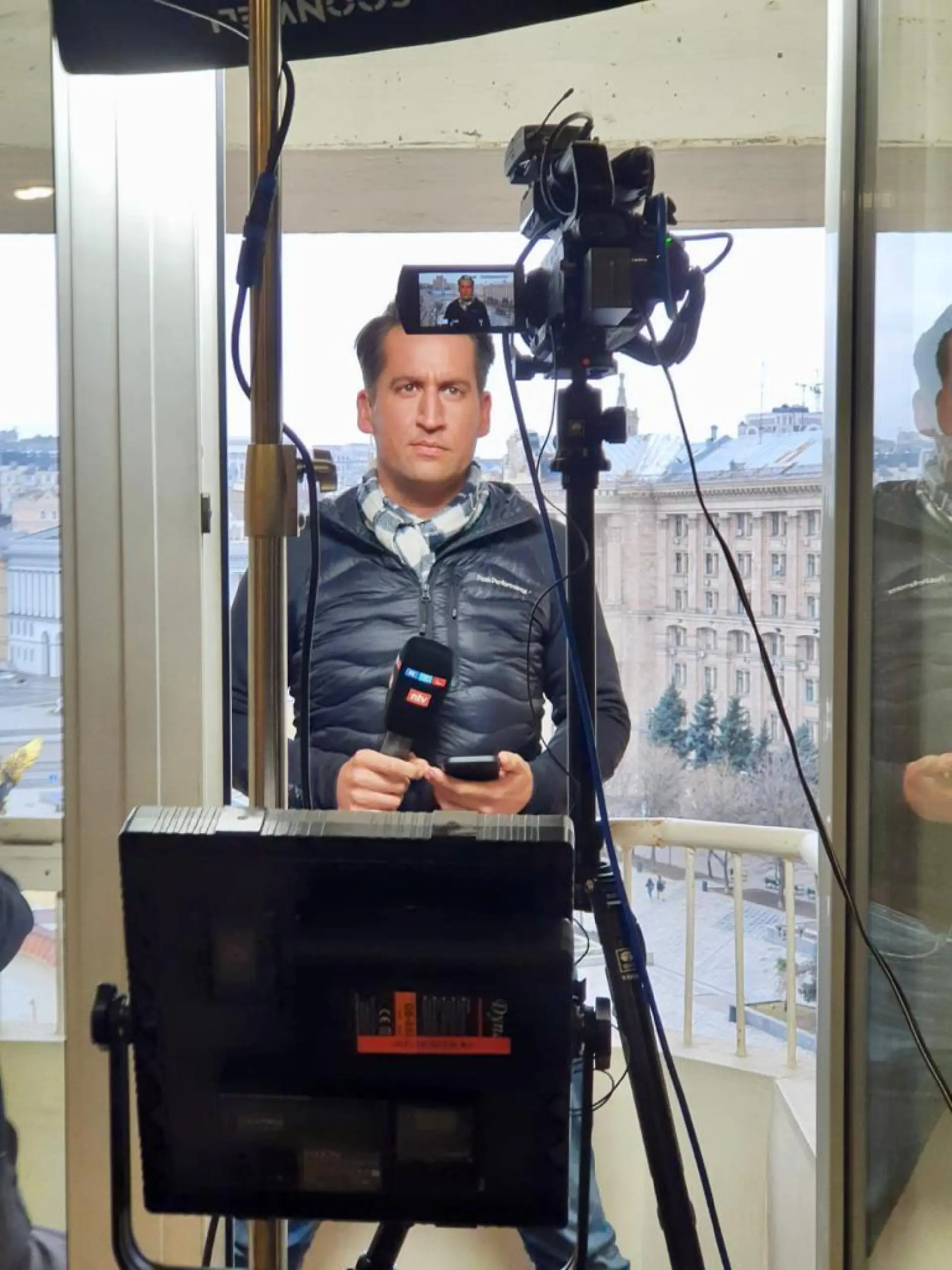 Reporter Stephan Richter in Kiew