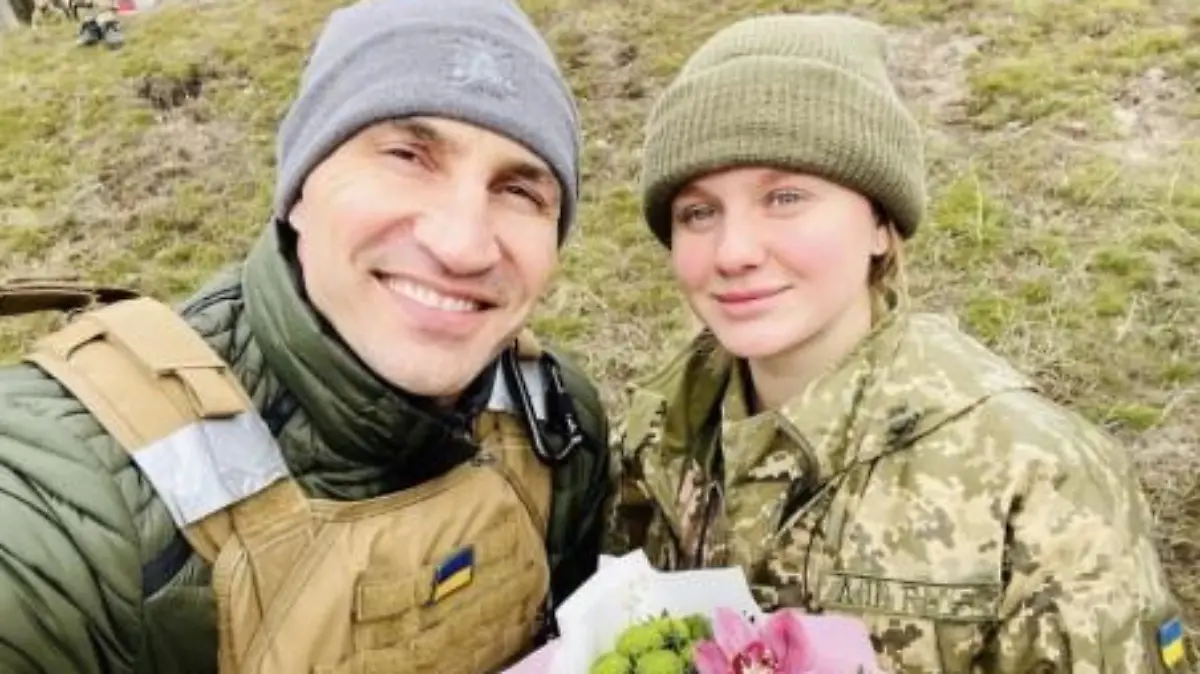 Wladimit Klitschko macht Landsleuten Mut.