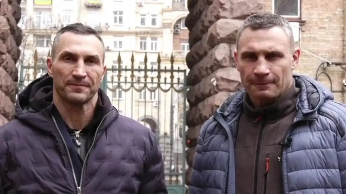 Wladimir und Vitali Klitschko kämpfen für ihr die Ukraine, ihr Heimatland.