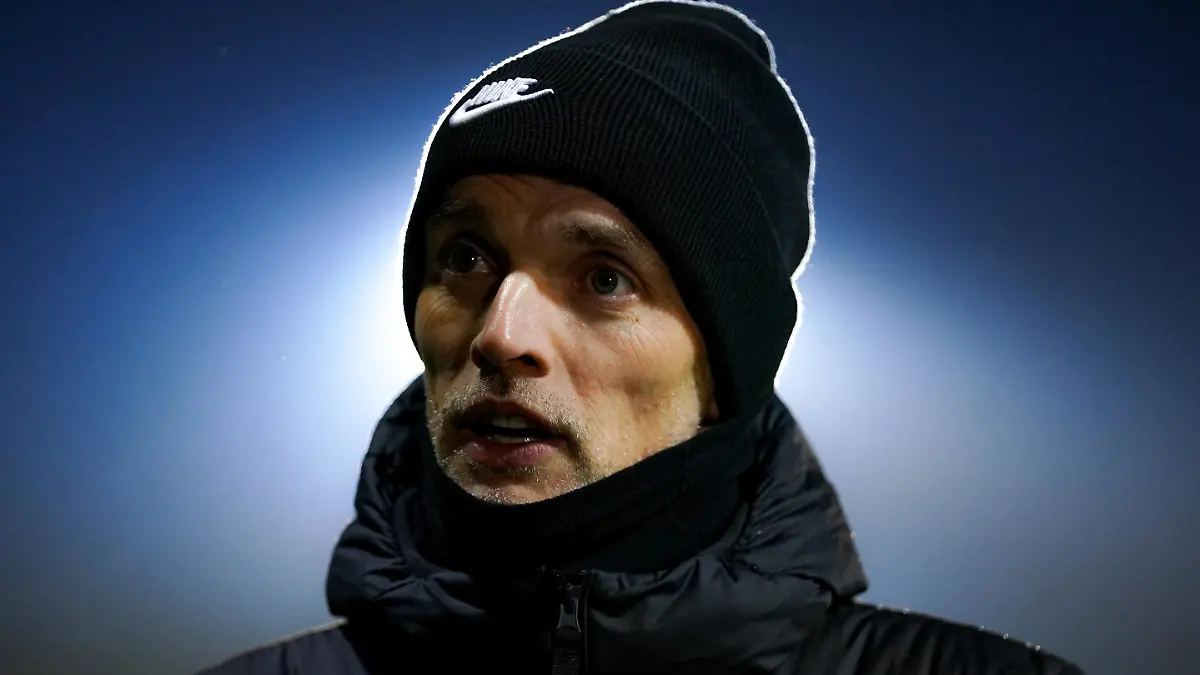 Luton Town v Chelsea - Emirates FA Cup - Fifth Round - Kenilworth Road Chelsea manager Thomas Tuchel following the Emirates FA Cup fifth round match at Kenilworth Road, Luton. Picture date: Wednesday March 2, 2022. EDITORIAL USE ONLY No use with unauthorised audio, video, data, fixture lists, club/league logos or live services. Online in-match use limited to 120 images, no video emulation. No use in betting, games or single club/league/player publications. PUBLICATIONxNOTxINxUKxIRL Copyright: xNickxPottsx 65628681