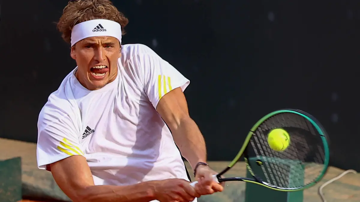 2022 Davis Cup World Group I Playoff Brasil V Germany Day1 Match1 Thiago Wild , Brasil v Alexander Zverev , Germany Alexander Zverev , Germany *** 2022 Davis Cup World Group I Playoff Brasil V Germany Day1 Match1 Thiago Wild , Brasil v Alexander Zverev , Germany Alexander Zverev , Germany