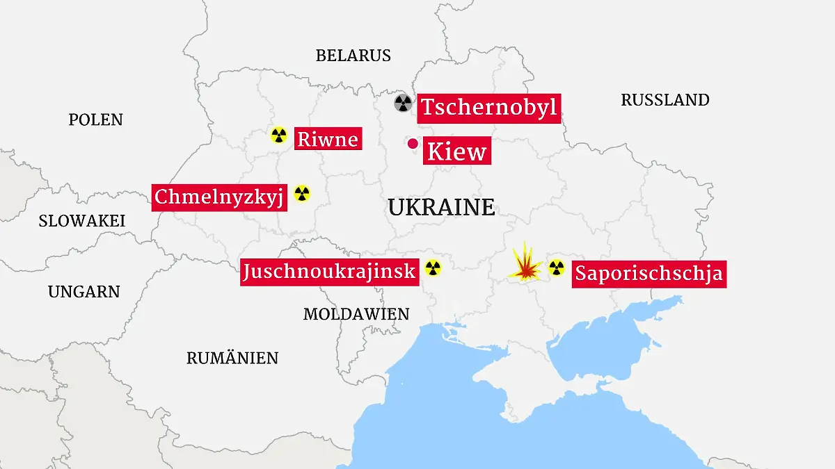 Atomkraftwerke in der Ukraine