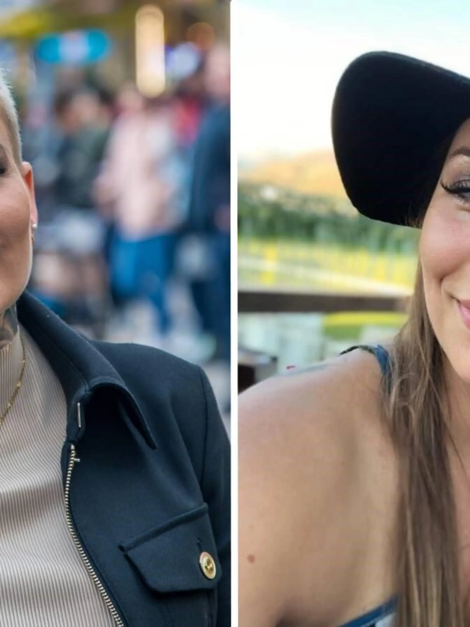 Sängerin Melanie Müller und Veranstalterin Bea Gode