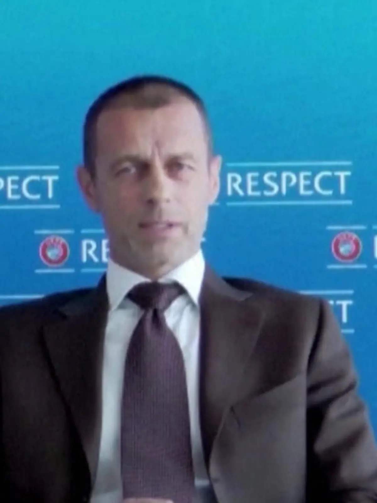 Bild zu: "Ukraine: Emotionale Rede vom UEFA-Boss"
