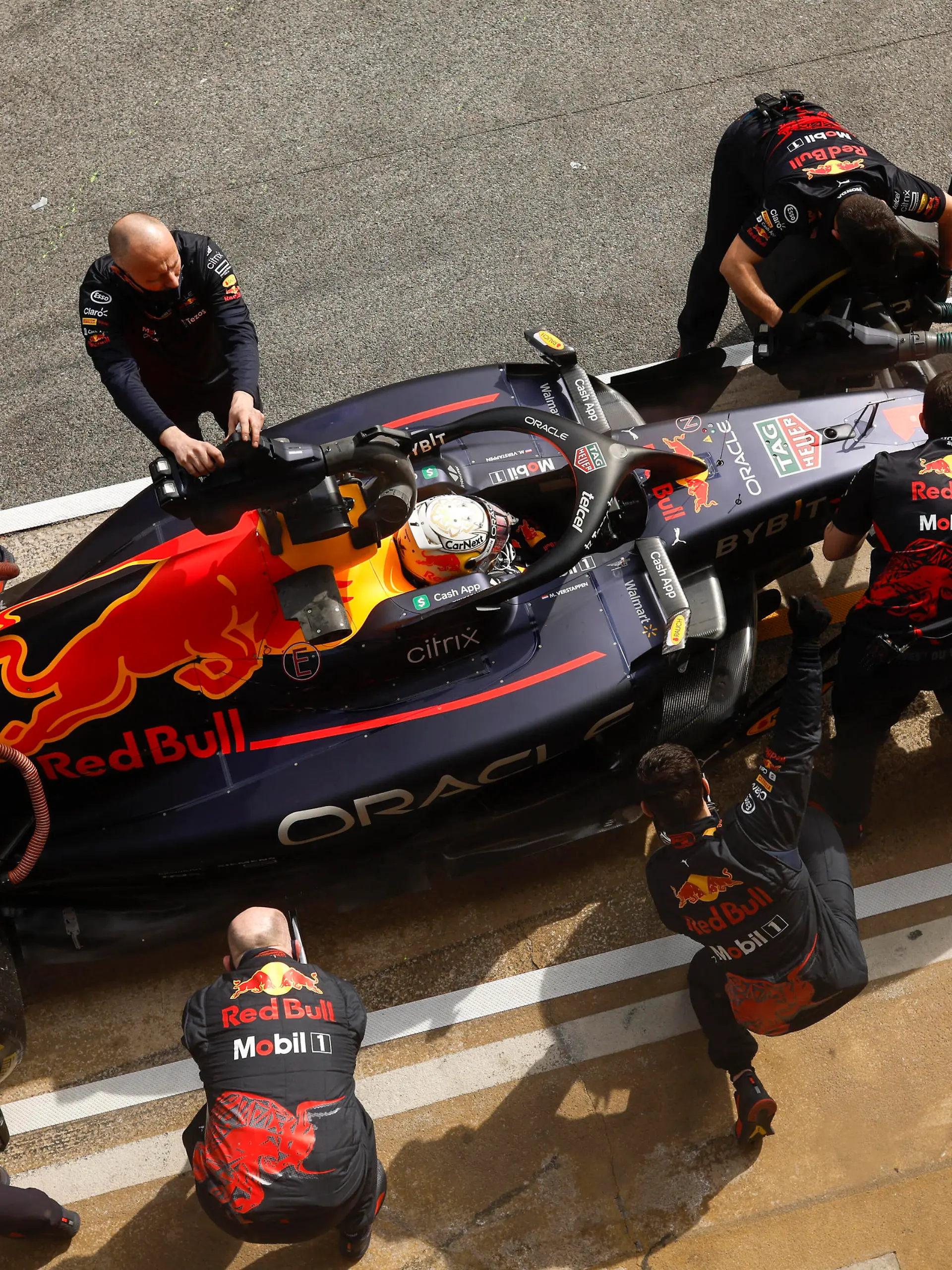  1 Max Verstappen NLD, Oracle Red Bull Racing, F1 Pre-season Testing at Circuit de Barcelona-Catalunya on February 25, 2022 in Barcelona, Spain. Photo by HOCH ZWEI Barcelona Spain *** 1 Max Verstappen NLD, Oracle Red Bull Racing , F1 Pre season Testing at Circuit de Barcelona Catalunya on February 25, 2022 in Barcelona, Spain Photo by HOCH ZWEI Barcelona Spain
