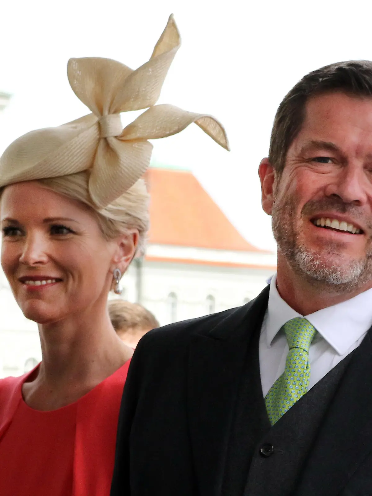 MUNICH, Germany - 20. MAY 2023: former minister of defense of Germany, Karl-Theodor zu GUTTENBERG and wife Stephanie where among the invited guests , Prince Ludwig von Bayern and his wife Sophie-Alexandra Princess of Bavaria got Married in the Theatiner Church, Prinz Ludwig is part of the Wittelsbacher dynasty . WITTELSBACHER HOCHZEIT, Royal Wedding in Munich on 20. May 2023, in Germany. Ludwig Prinz von Bayern und seine Frau Sophie-Alexandra Prinzessin von Bayern, born Sophie-Alexandra Eveking, stammt aus einer niederlndisch-kanadischen Familie und kann sich fortan Sophie-Alexandra Prinzessin von Bayern nennen. Sie heirateten in der Theatinerkirche. (Photo and copyright @ ATP images / Arthur THILL