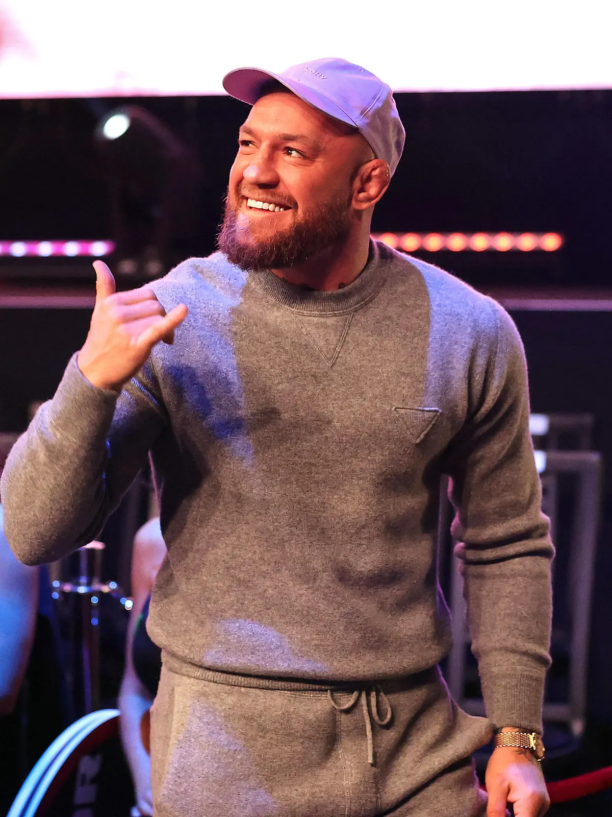 Bellator Dublin, 3 Arena, Dublin 25/2/2022 Conor McGregor arrives Conor McGregor arrives 25/2/2022 PUBLICATIONxNOTxINxUKxIRLxFRAxNZL Copyright: x INPHO/BryanxKeanex INP26164