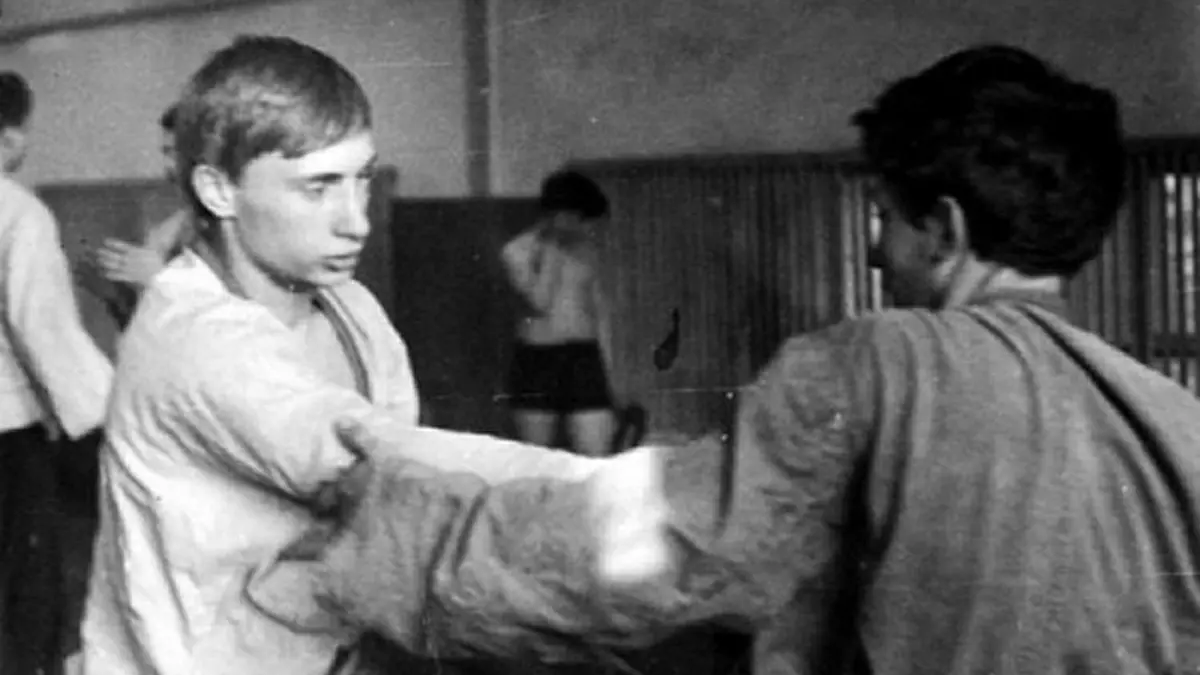 Before rising to power as one of the most infamous leaders in the world, Putin was a playful, hipster-dressing man in love. circa 1970, Russia: Young VLADIMIR PUTIN. (Credit Image: Â© Russian Archives via ZUMA Wire