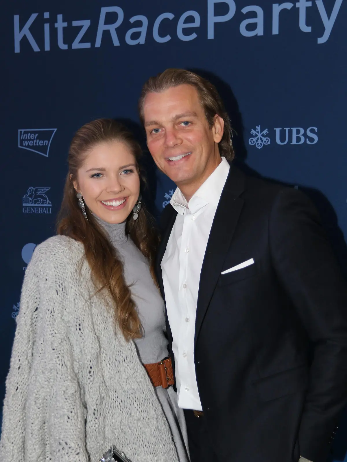 Victoria Swarovski und Werner Mürz auf einer Veranstaltung.