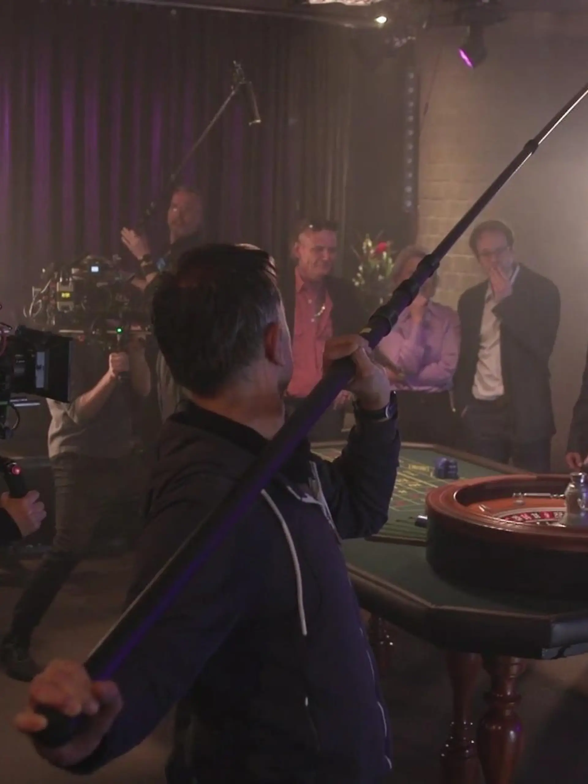 Backstage im GZSZ-Casino