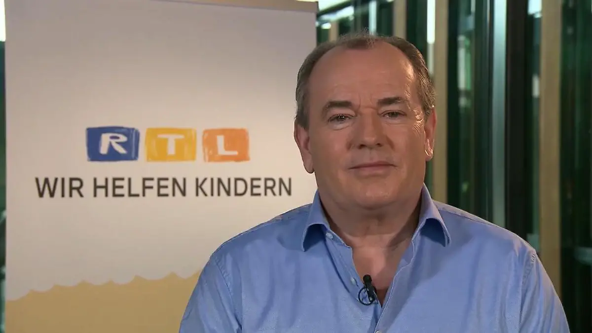 Wolfram Kons bedankt sich für riesige Spendenbereitschaft RTL Spendenmarathon unterstützt Kriegsopfer