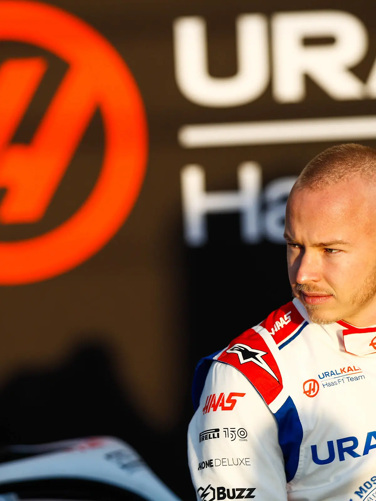  Formula 1 2022: Barcelona February testing CIRCUIT DE BARCELONA-CATALUNYA, SPAIN - FEBRUARY 23: Nikita Mazepin, Haas F1 Team during the Barcelona February testing at Circuit de Barcelona-Catalunya on Wednesday February 23, 2022 in Barcelona, Spain. Photo by Carl Bingham / LAT Images Images PUBLICATIONxINxGERxSUIxAUTxHUNxONLY F122T01_080421_31I3902