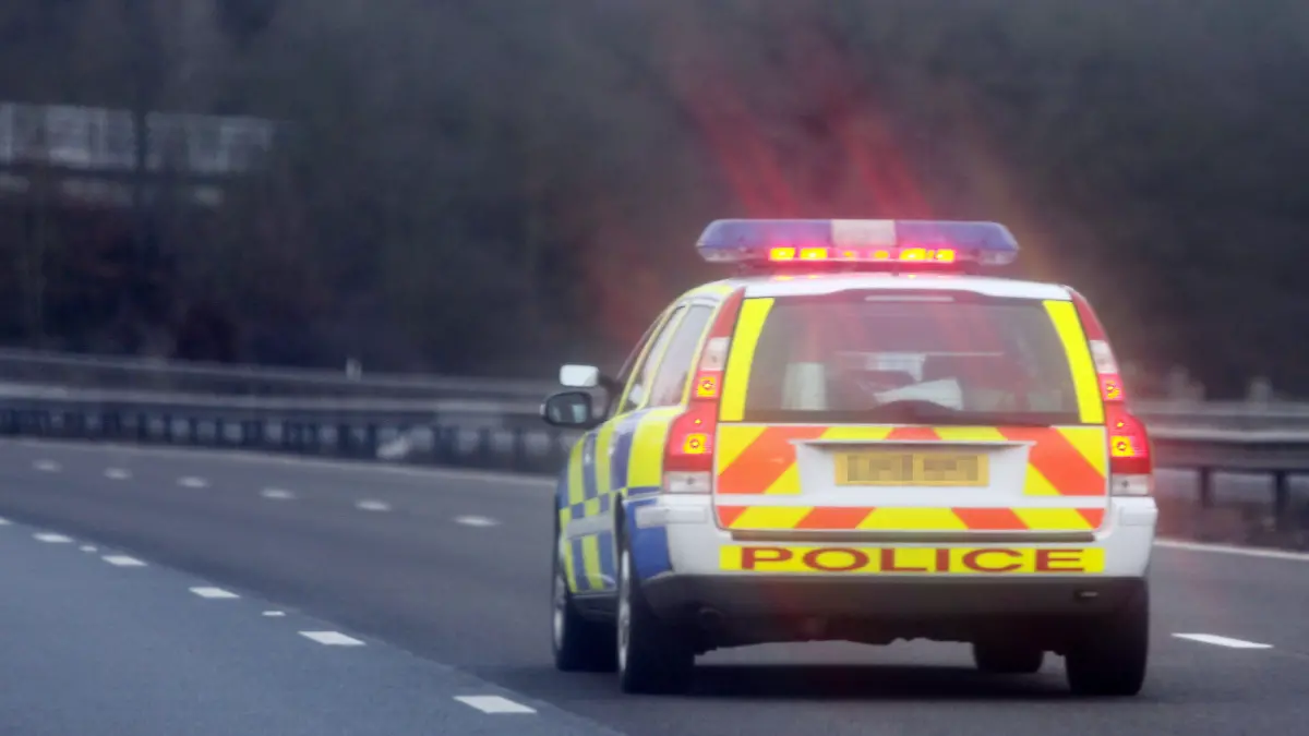 Police positioned outside Katie Price's house are said to have called other officers to perform a rolling block for the star as she drove on the A3 road, causing other drivers to slow to 20 mph so photographers could not get close Surrey, England - 01.02.11Mandatory Credit: WENN.com