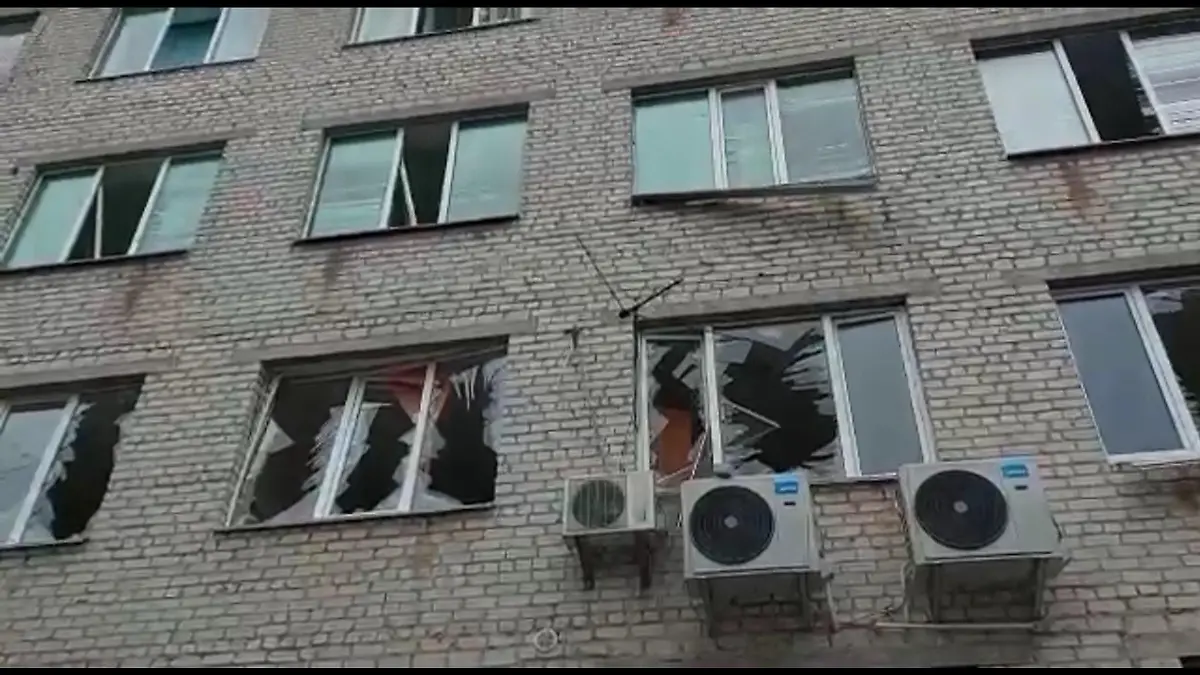 Russische Bomben trafen Krankenhaus mit Geburtsstation.