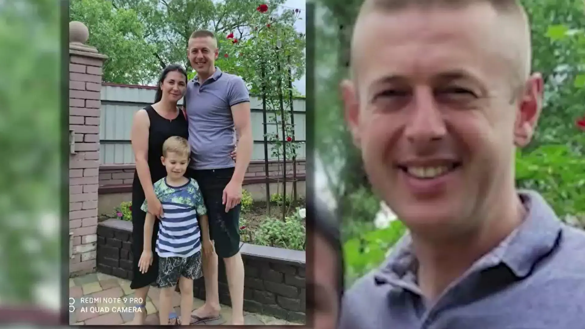 Anastasyia musste ihren Ehemann zurücklassen und floh mit ihrem Sohn Stanislav nach Deutschland.