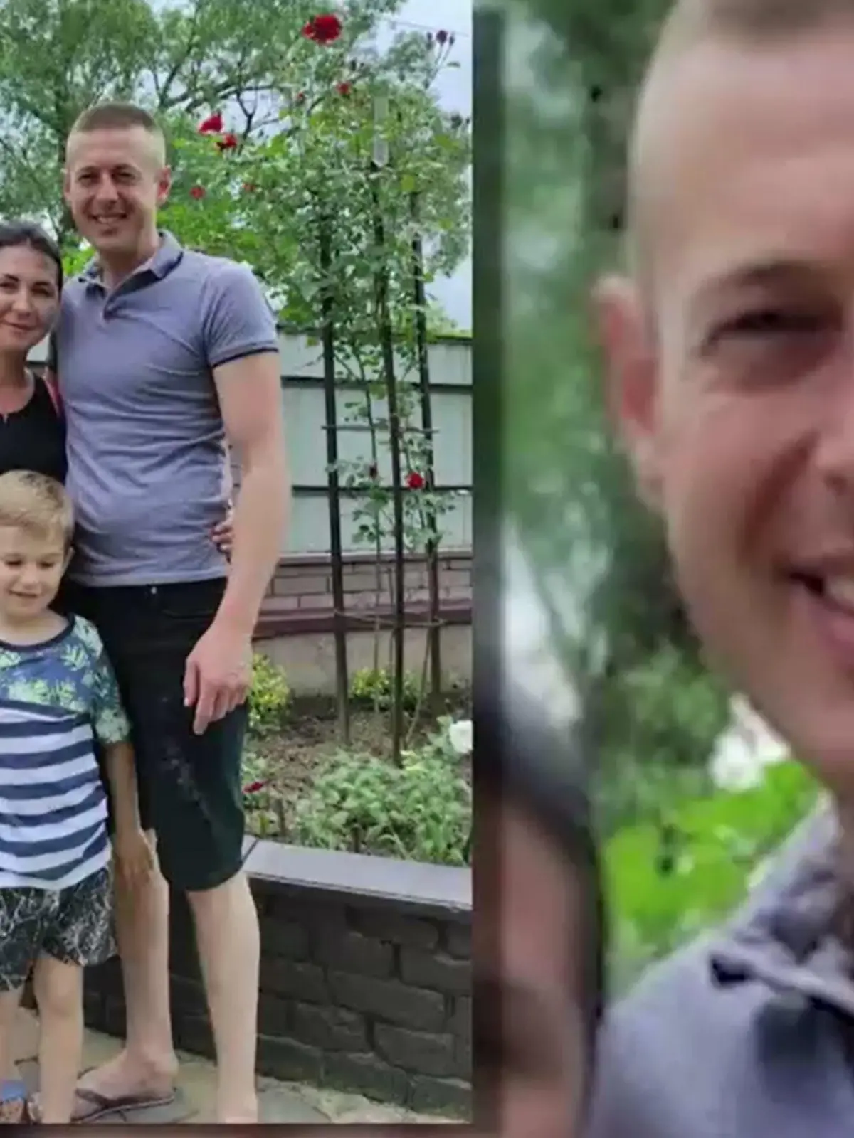 Anastasyia musste ihren Ehemann zurücklassen und floh mit ihrem Sohn Stanislav nach Deutschland.