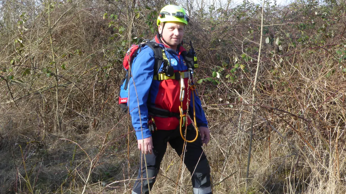 Thomas Meffert, der Leiter der DRK-Bergwacht Bad Kreuznach