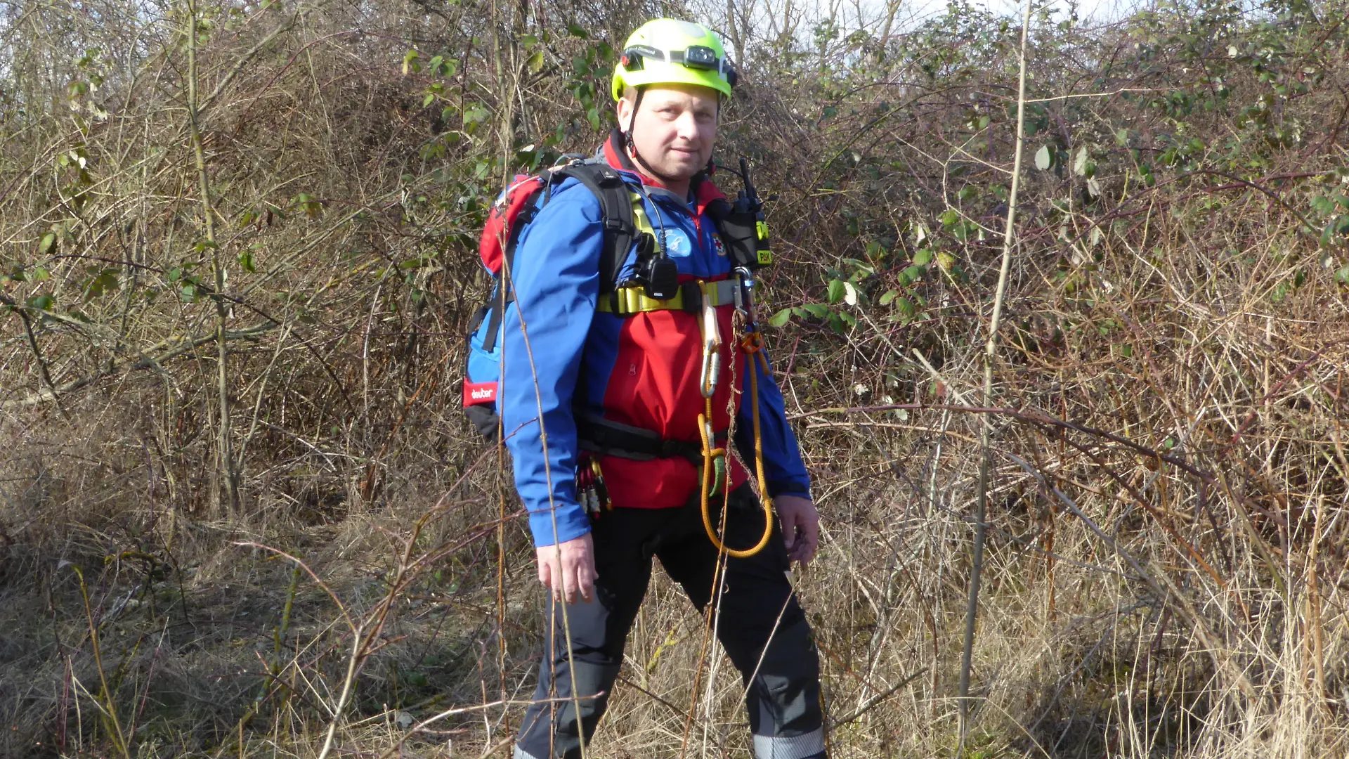 Thomas Meffert, der Leiter der DRK-Bergwacht Bad Kreuznach