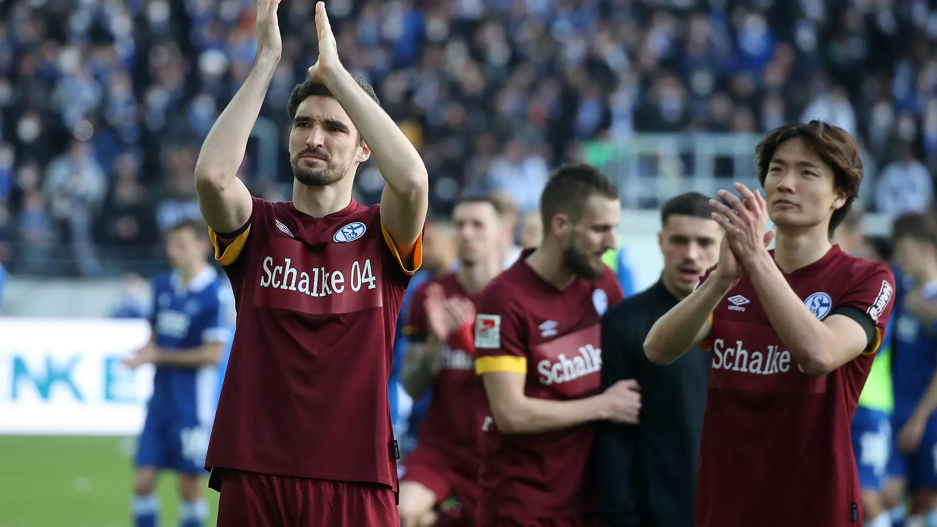 26.02.22 Karlsruher SC - FC Schalke 04 Deutschland, Karlsruhe, 26.02.2022, Fussball, 2. Bundesliga, Karlsruher SC - FC Schalke 04: Marcin Kaminski FC Schalke 04. *** 26 02 22 Karlsruher SC FC Schalke 04 Germany, Karlsruhe, 26 02 2022, Football, 2 Bundesliga, Karlsruher SC FC Schalke 04 Marcin Kaminski FC Schalke 04