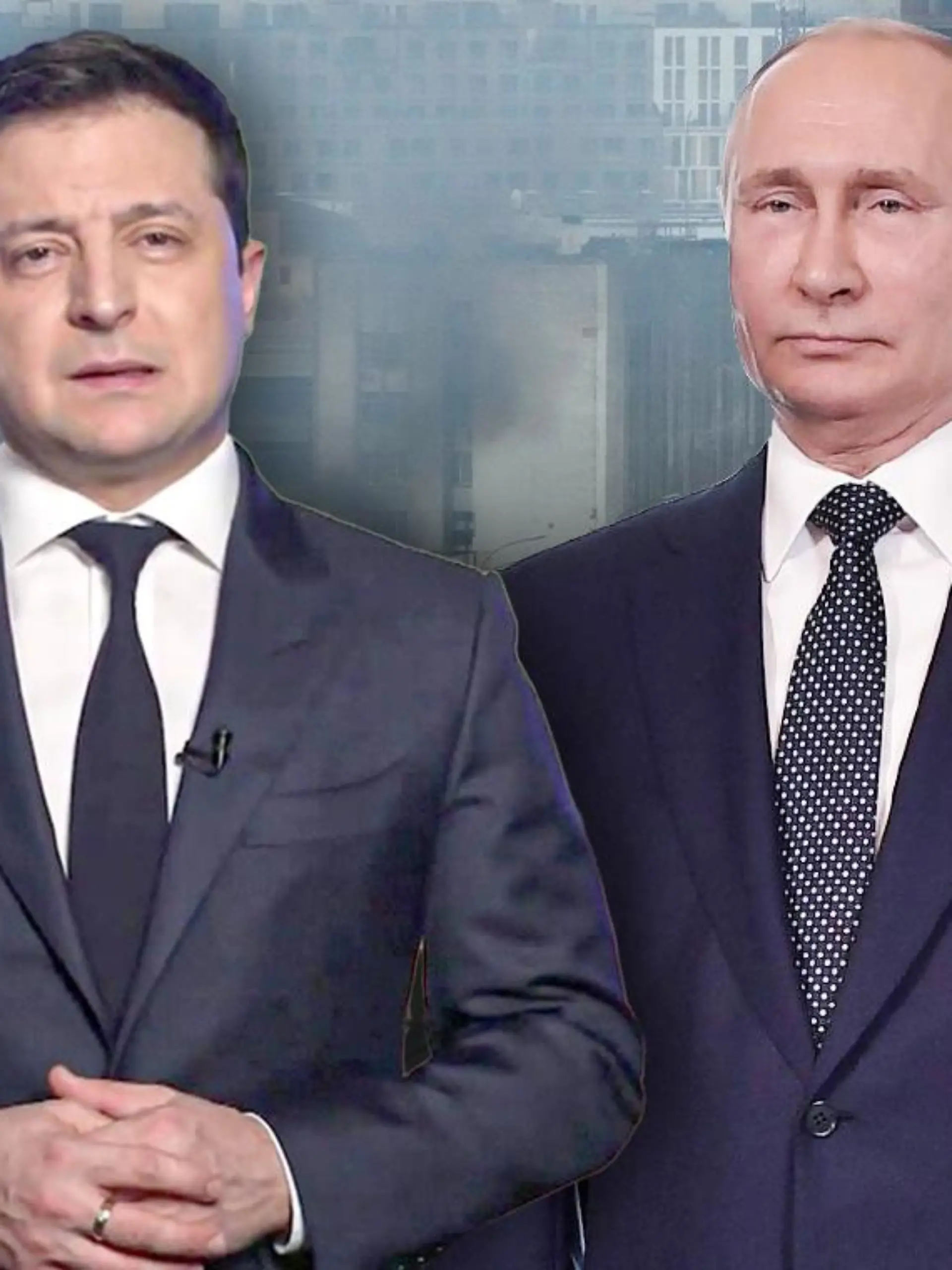 GO WEB Putin Selenskyj Ukraine Krieg zerstrung Konflikt